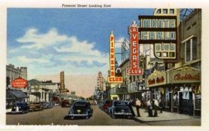 Fremont Street, Las Vegas 1955 Fremont Street, Las Vegas 1955