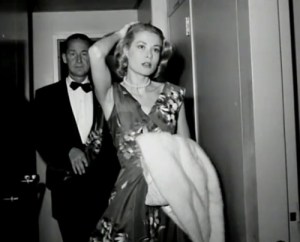 Rupert Allen Grace Kelly on board Constitution to Monaco 1956