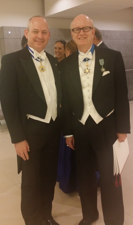 Consul warren with Consul Thomas Horn of San Francisco