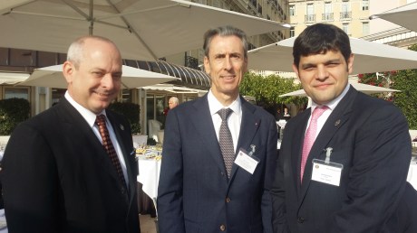 With Monaco Minister of Foreign Affairs H.E. Gilles Tonelli